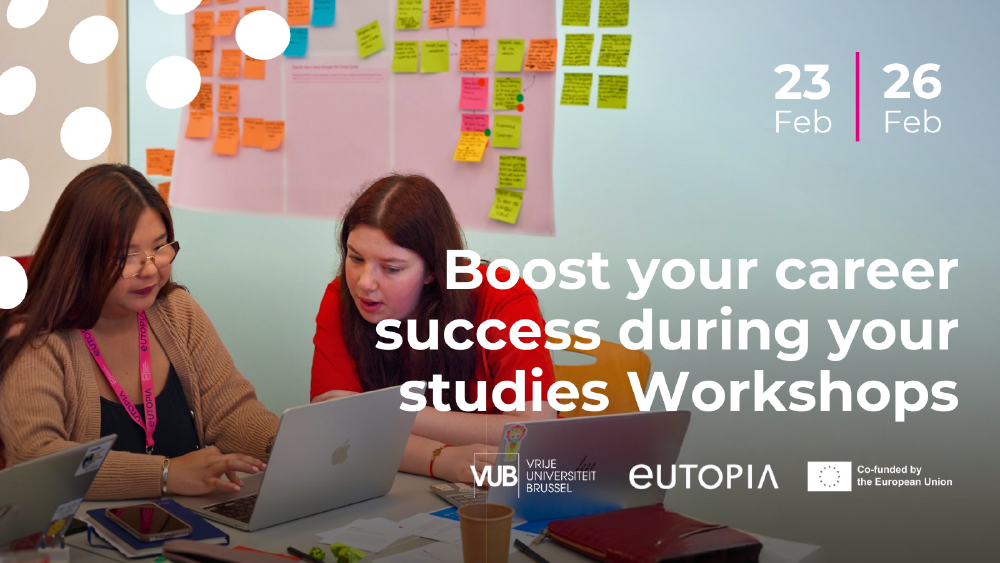 Student Career Ambassadors – VUB Spring 2026 career guidance workshops