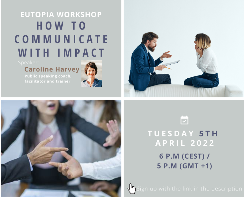 Student Career Ambassador Workshop: 'How to Communicate with Impact?'
